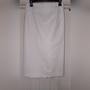 Jones New York Classic Off-White Pencil Skirt 22W